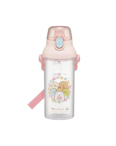 Skater 角落生物 彈蓋直飲斜揹水壺 480ml